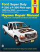 Ford Super Duty F-250 & F-350 Pick-Ups/Excursion 1999-2006 (Hayne's Automotive Repair Manual)