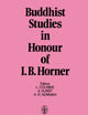 Buddhist Studies in Honour of I.B. Horner