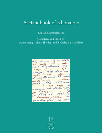A Handbook of Khotanese (Beiträge Zur Iranistik)