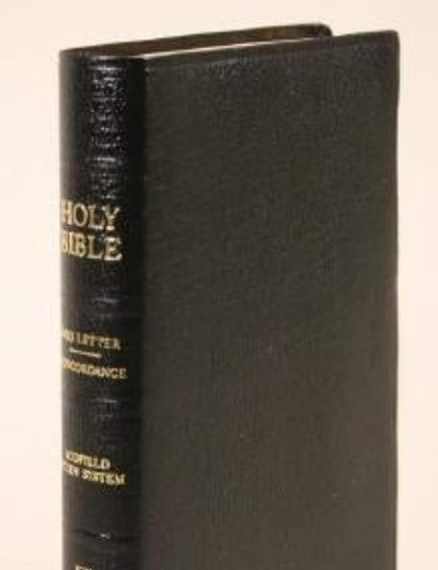 The Old Scofield® Study Bible, KJV, Classic Edition