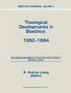 Bioethics Yearbook: Theological Developments in Bioethics: 1992–1994