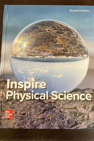Inspire Science: Physical Science G9-12, Student Edition