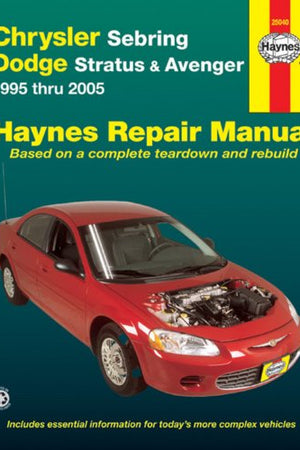Chrysler Sebring & Dodge Stratus & Avenger 1995 Thru 2005 (Haynes Automotive Repair Manual)