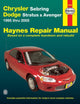 Chrysler Sebring & Dodge Stratus & Avenger 1995 Thru 2005 (Haynes Automotive Repair Manual)
