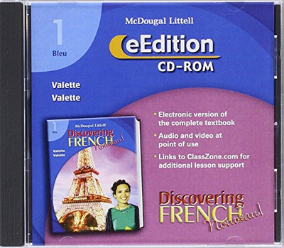 Discovering French Nouveau! 1 Bleu - eEdition on CD-ROM