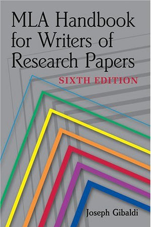 MLA Handbook For Writers Of Research Papers, 6th Edition (Turtleback School & Library Binding Edition)