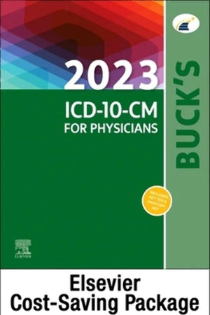 Buck's 2023 ICD-10-CM Physician Edition, 2023 HCPCS Professional Edition & AMA 2023 CPT Professional Edition Package