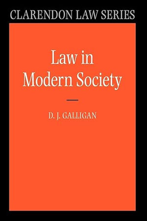 Law in Modern Society (Clarendon Law Series)