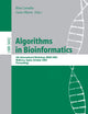 Algorithms in Bioinformatics: 5th International Workshop, WABI 2005, Mallorca, Spain, October 3-6, 2005, Proceedings (Lecture Notes in Computer Science, 3692)