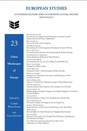 Urban Mindscapes of Europe (European Studies, 23)