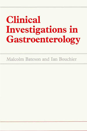Clinical Investigations in Gastroenterology