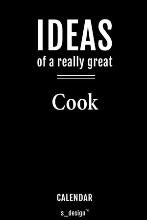 Calendar for Cooks / Cook: Everlasting Calendar / Diary / Journal (365 Days / 3 Days per Page) for notes, journal writing, event planner, quotes & personal memories
