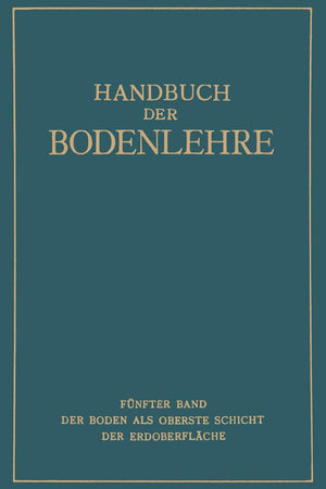 Der Boden als oberste Schicht der Erdoberfläche (German Edition)
