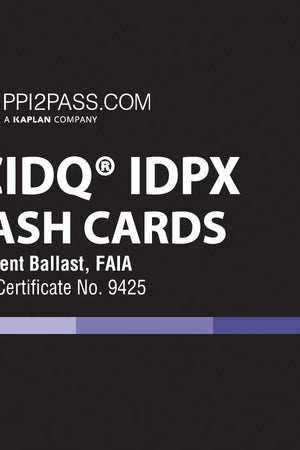 PPI NCIDQ IDPX Flash Cards (Cards) – More Than 200 Flashcards for the NCDIQ Interior Design Professional Exam