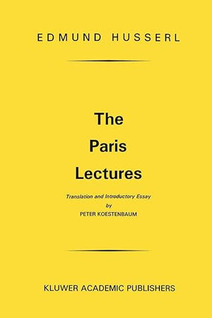 The Paris Lectures (Volume 0)