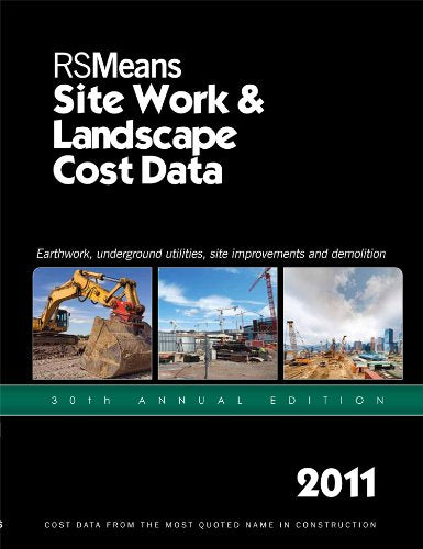RS Means Site Work & Landscape Cost Data 2011