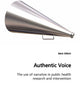 Authentic Voice: The use of narrative in public health research and intervention
