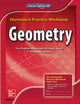 Geometry, Homework Practice Workbook (MERRILL GEOMETRY)