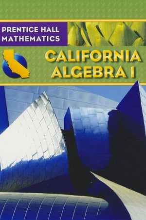Algebra 1 - California Edition