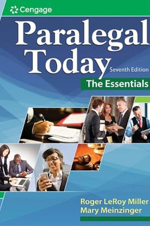 Paralegal Today: The Legal Team at Work (MindTap Course List)