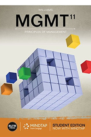 Bundle: MGMT, 11th + MindTap Management, 1 Term (6 Months) Printed Access Card (New, Engaging Titles from 4LTR Press)