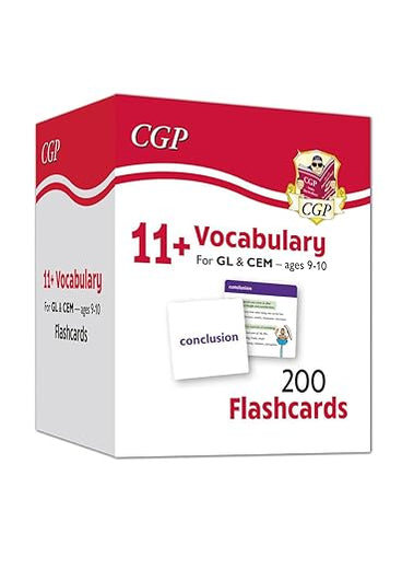 New 11+ Vocabulary Flashcards - Ages 9-10: perfect preparation for the eleven plus (CGP 11+ Vocabulary Flashcards)