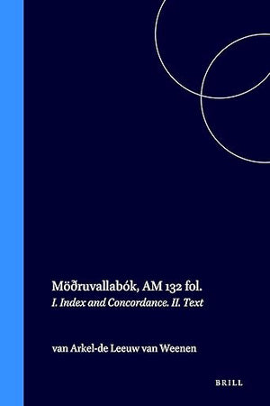 Möðruvallabók, AM 132 fol.: I. Index and Concordance. II. Text