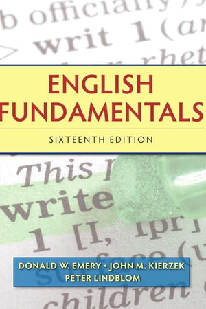 English Fundamentals (Mywritinglab)