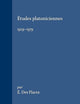 Études platoniciennes, 1929-1979 (Études préliminaires aux religions orientales dans l'Empire romain, 90) (French Edition)