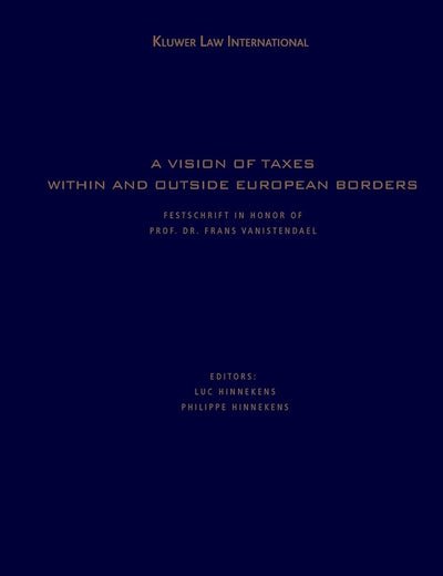 Vision of Taxes Within and Outside the European Borders