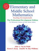 Elementary and Middle School Mathematics: Teaching Developmentally: The Professional Development Edition for Mathematics Coaches and Other Teacher ... Student-Centered Mathematics Series)