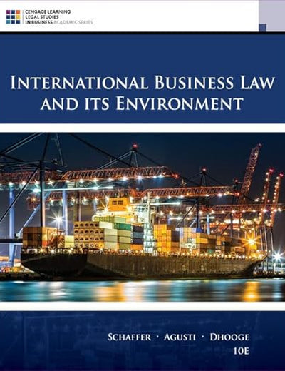 International Business Law and Its Environment