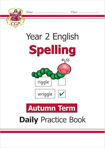 New KS1 Spelling Daily Practice Book: Year 2 - Autumn Term (CGP KS1 English)