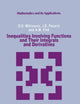 Inequalities Involving Functions and Their Integrals and Derivatives (Mathematics and its Applications, 53)