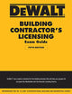 DEWALT Building Contractor’s Licensing Exam Guide: Based on the 2018 IRC & IBC (DEWALT Series)