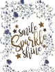 Planner 2020 Gratitude Journal Smile Sparkle Shine Design series 8: Format 6.69