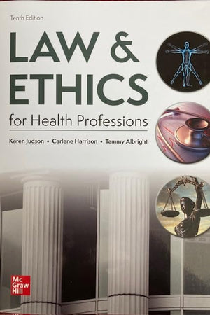 Law & Ethics for Health Professions