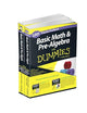 Basic Math and Pre-Algebra: Learn and Practice 2 Book Bundle with 1 Year Online Access (For Dummies Series)