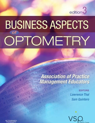 Business Aspects of Optometry: Association of Practice Management Educators