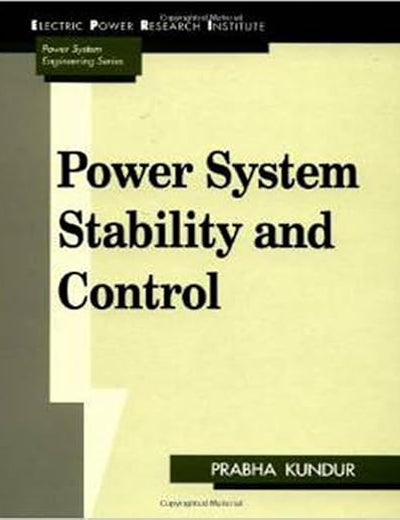 Power System Stability and Control