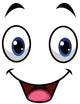 Smiley Emoticon: Notizbuch DIN A5 Blanko 120 Seiten Astronaut Skateboard Skate Apollo 11 Skateboarding Planet Mond Mars Geschenkidee & Weihnachten ... Planer Tagebuch Notizheft Notizblock