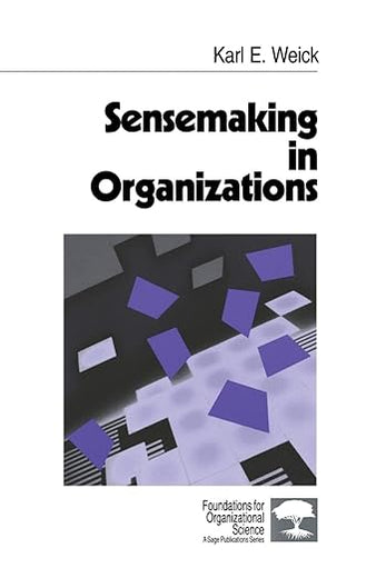 Sensemaking in Organizations (Foundations for Organizational Science)