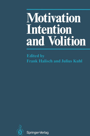 Motivation, Intention, and Volition
