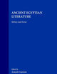 Ancient Egyptian Literature: History and Forms (Probleme der Ägyptologie, 10)