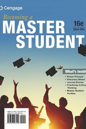 Becoming a Master Student (MindTap Course List)