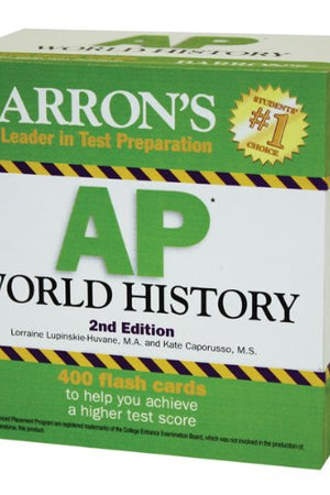Barron's AP World History Flash Cards