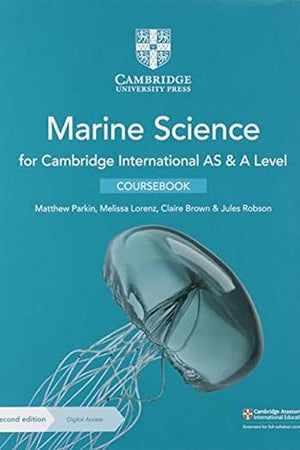 Cambridge International AS & A Level Marine Science Coursebook with Digital Access (2 Years)