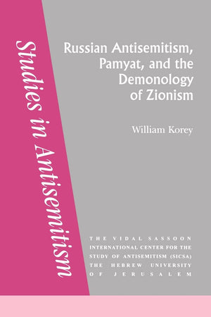 Russian Antisemitism Pamyat/De (Studies in Antisemitism, 2)