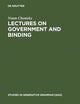 Lectures on Government and Binding: The Pisa Lectures (Studies in Generative Grammar [SGG], 9)