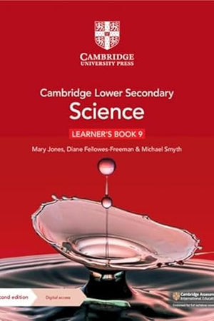 Cambridge Lower Secondary Science Learner's Book 9 with Digital Access (1 Year)